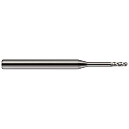Harvey Tool Miniature End Mill - 4 Flute - Ball 904431
